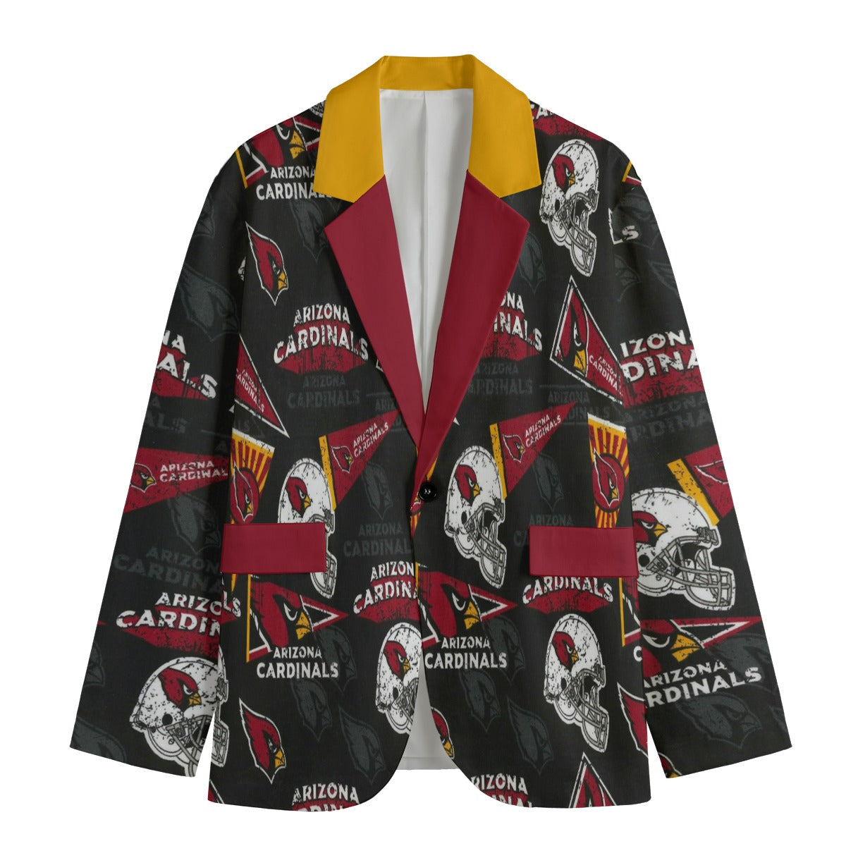 Arizonqa Cardinals Cotton Collar Blazer 245GSM Comfortable Stylish Fit