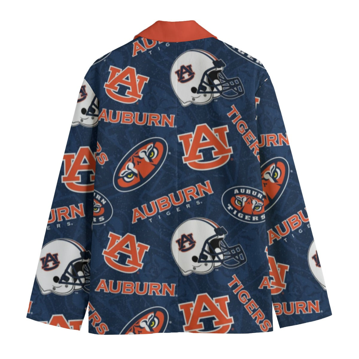 Auburn University Tigers Unisex Stylish Suit Blazer in Classic Polyester Fabric