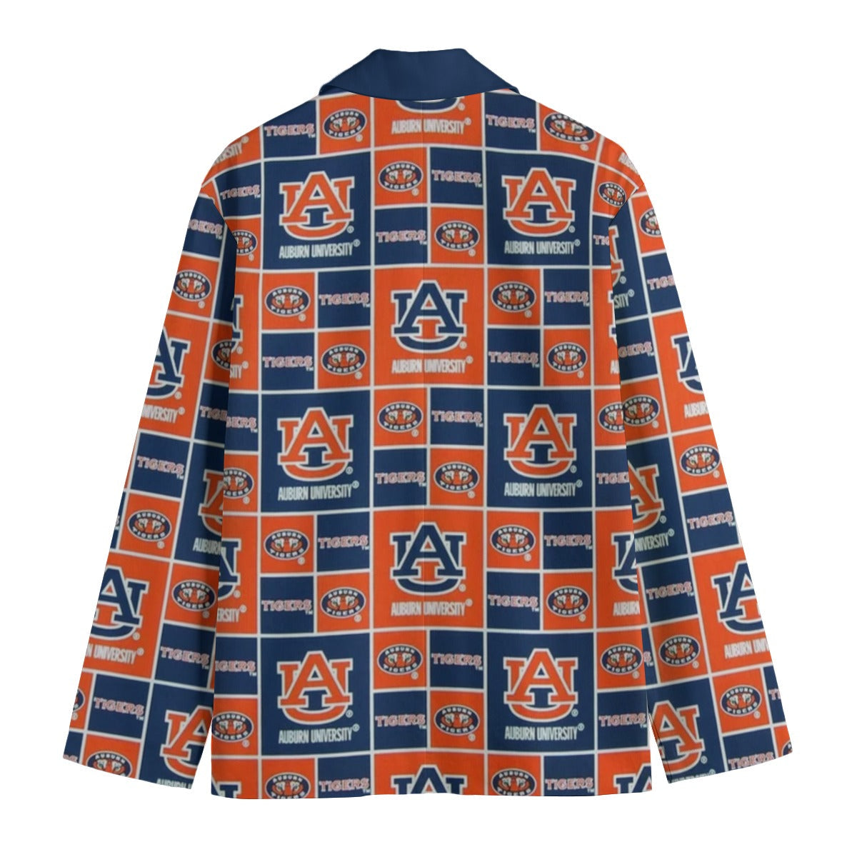 Auburn University Tigers Unisex Polyester Canvas Suit Blazer