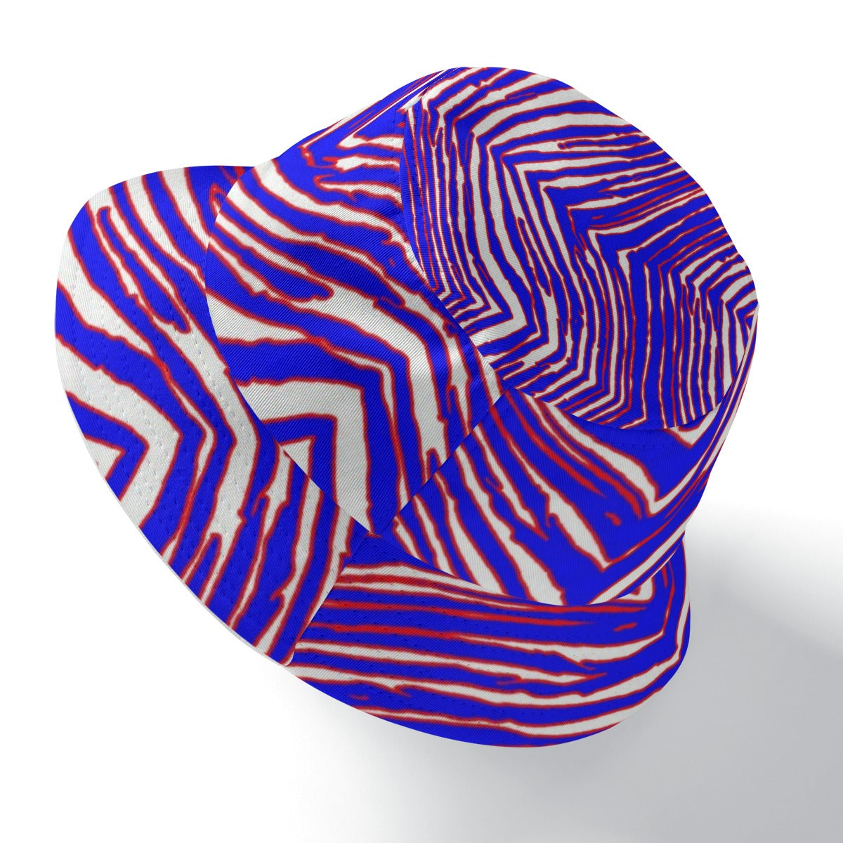 Buffalo Bills zubaz Double-Side Printing Bucket Hat