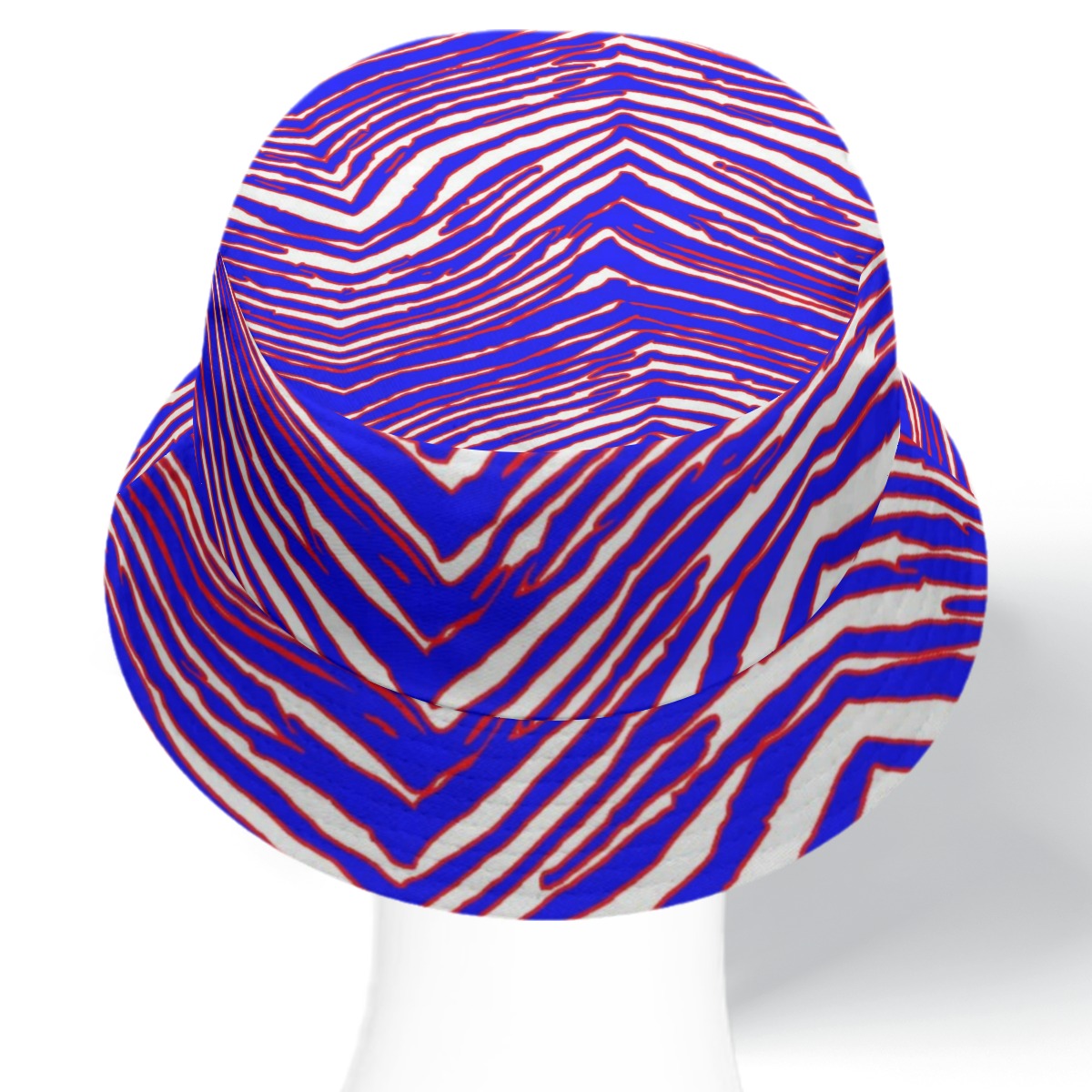 Buffalo Bills zubaz Double-Side Printing Bucket Hat