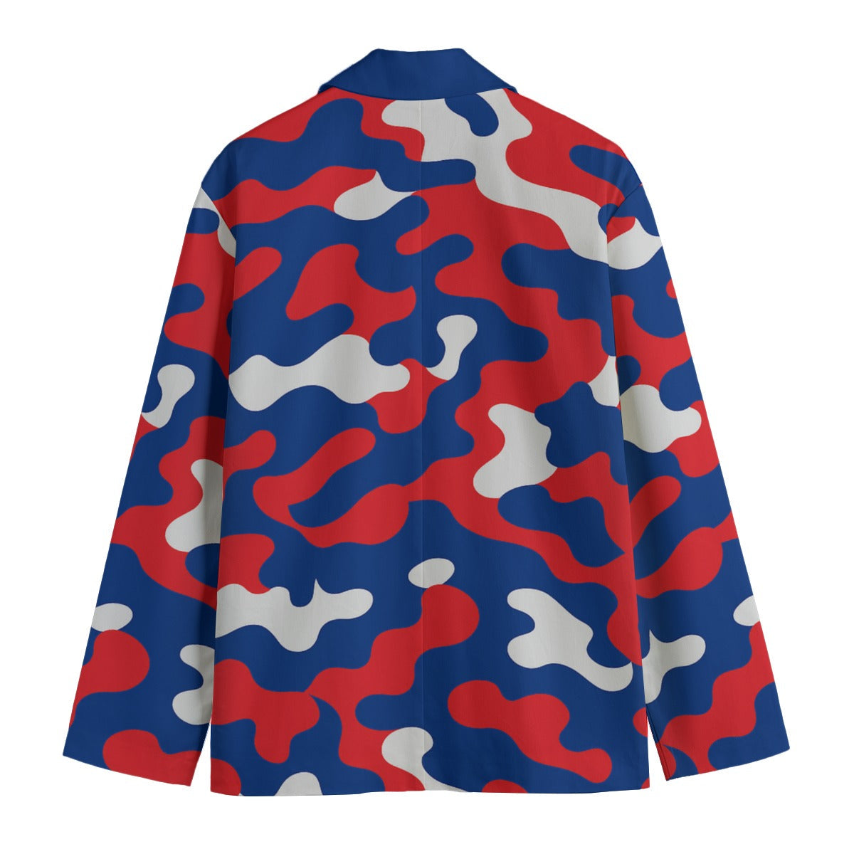 Buffalo Bills camo Casual Flat Lapel Collar Blazer - Jacketon