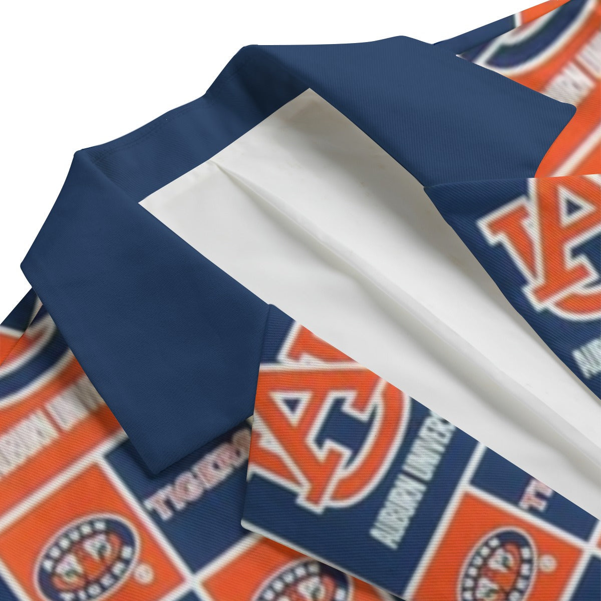 Auburn University Tigers Unisex Polyester Canvas Suit Blazer