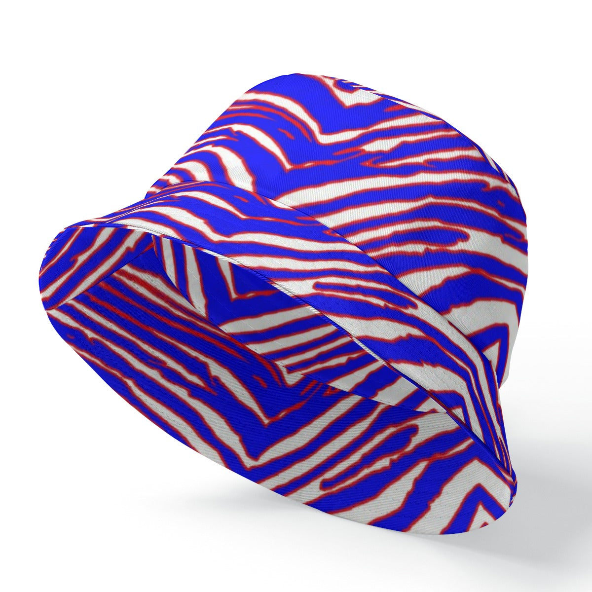 Buffalo Bills zubaz Double-Side Printing Bucket Hat