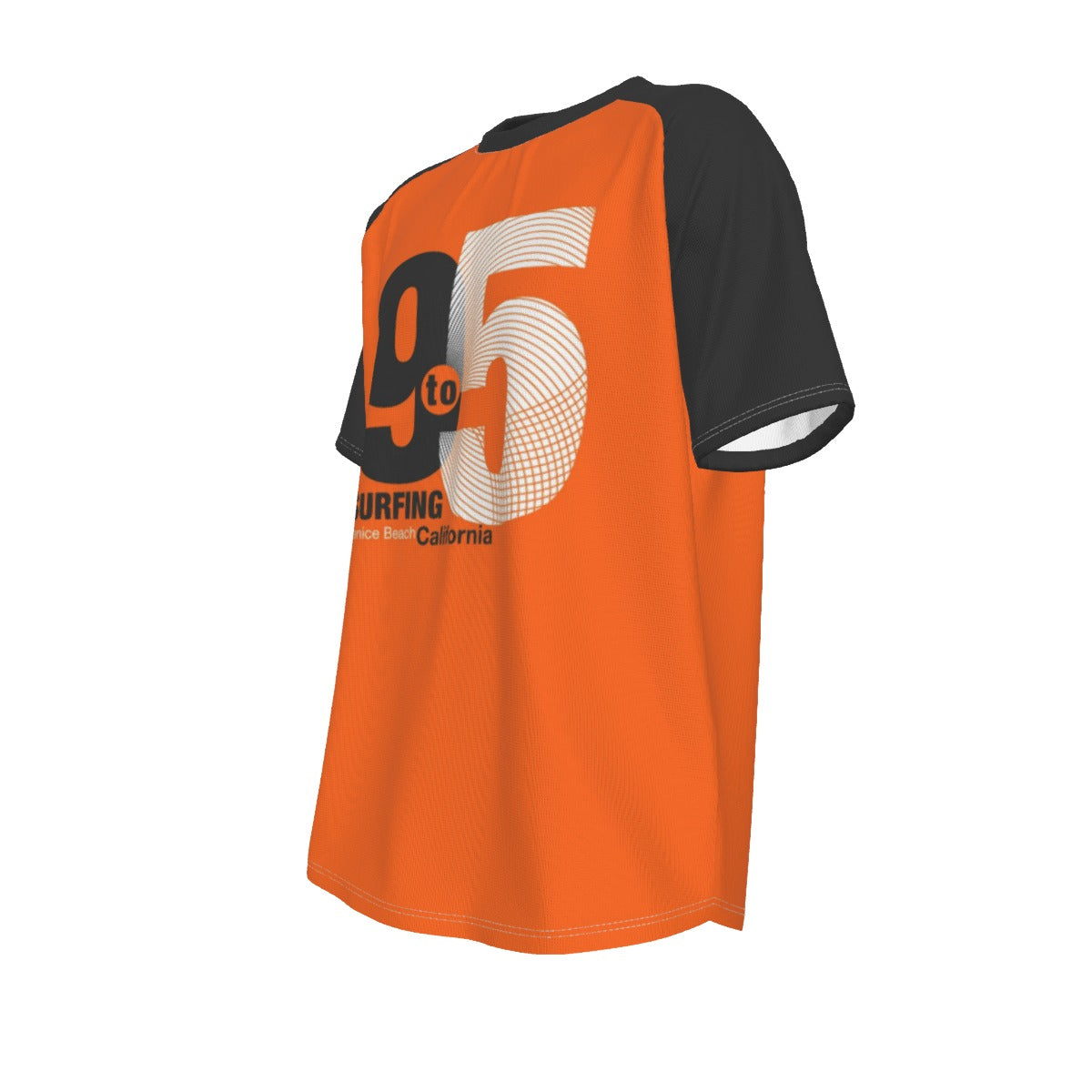 9 to 5 Surfing T-Shirt – Venice Beach California Retro Surf Tee